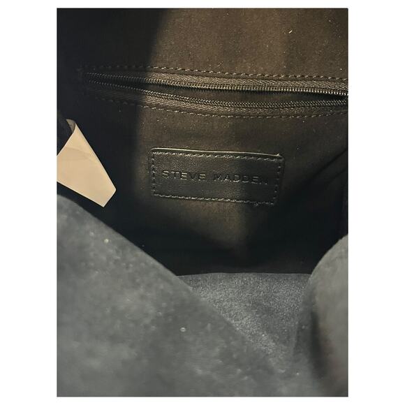 New Steve Madden Backpack Crossbody Camouflage Convertible Purse Black Green - Picture 14 of 15